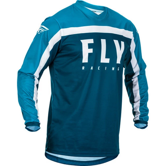Fly Racing F-16 2020 джерси, сине-бело-голубой