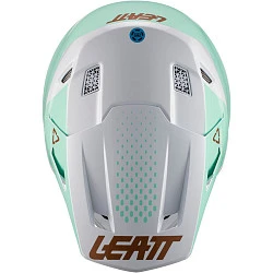 Leatt Kit Moto 8.5 V21 Ice шлем кроссовый + Velocity 5.5 мотоочки