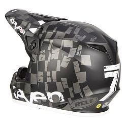 Bell MX-9 Mips Seven Checkmate шлем кроссовый, серо-черный матовый