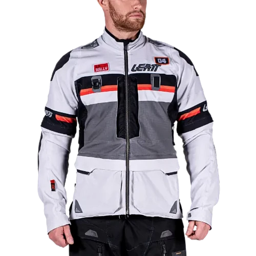 Leatt ADV Rally 5.5 Grey мотокуртка эндуро, серый