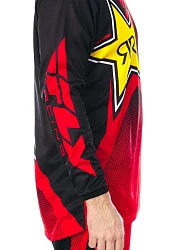 Fly Racing Kinetic Rockstar 2017 джерси, красно-черный