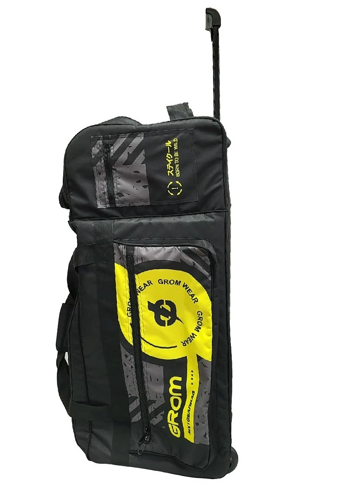 Grom MX1 Gearbag Fragments Neon\Grey сумка на колесах, зеленый