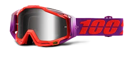 100% Racecraft Watermelon Mirror Silver Lens мотоочки