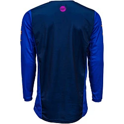 Fly Racing Kinetic K220 2020 джерси, сине-оранжевый