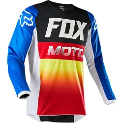 Fox Racing 180 Fyce Youth 2020 джерси подростковая, сине-красный
