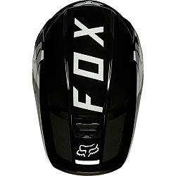 Fox Racing V1 Revn Black/White шлем кроссовый