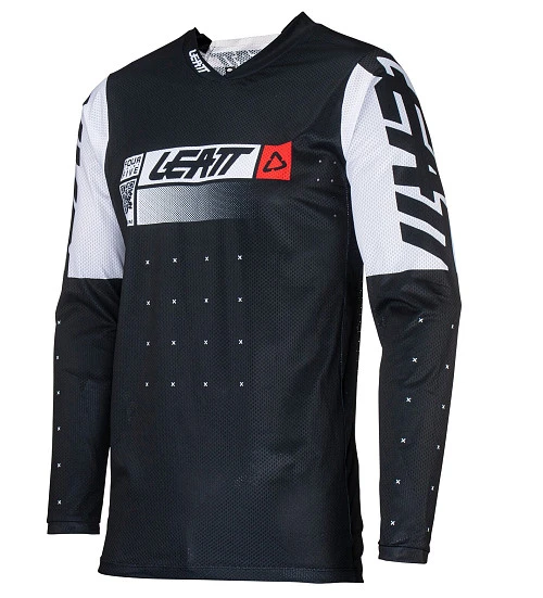 Leatt Moto 4.5 Lite 2024 Black джерси, черный