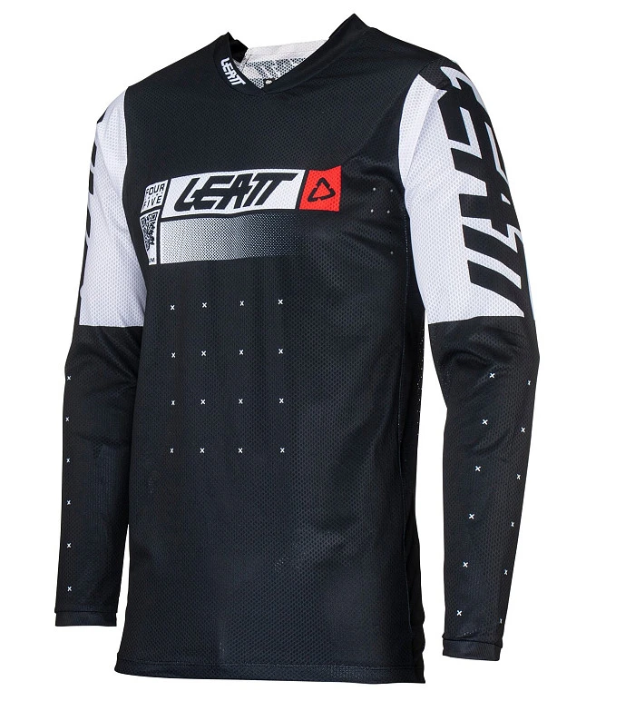 Leatt Moto 4.5 Lite 2024 Black джерси, черный