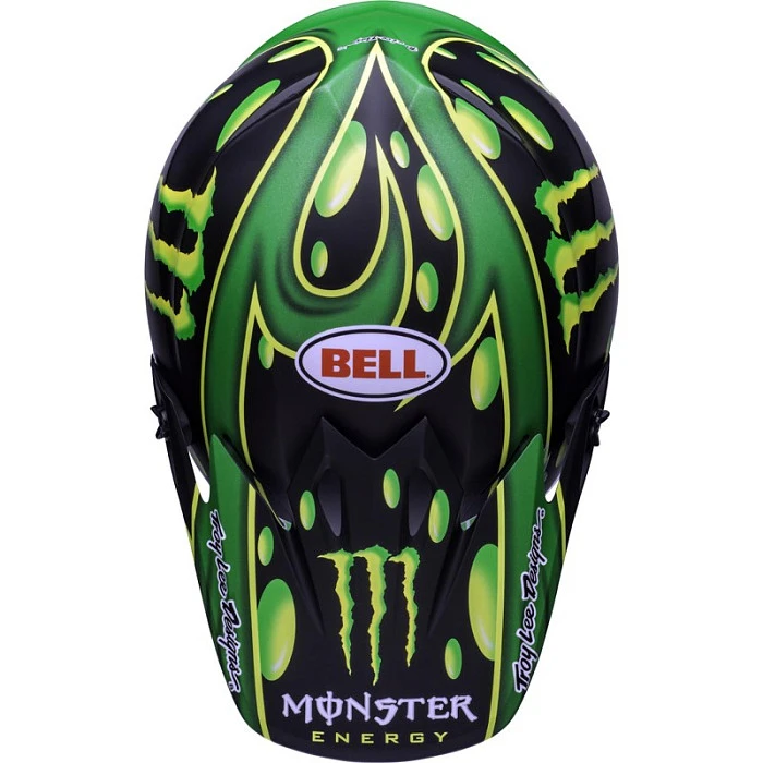 Bell MX-9 Mips Showtime шлем кроссовый, зелено-желтый