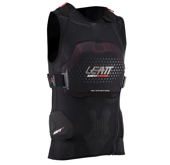 Leatt 3DF Airfit Evo Black моточерепаха без рукавов