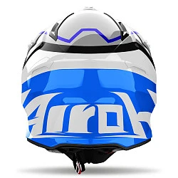 Airoh Aviator Ace 2 Ground Blue Gloss шлем внедорожный