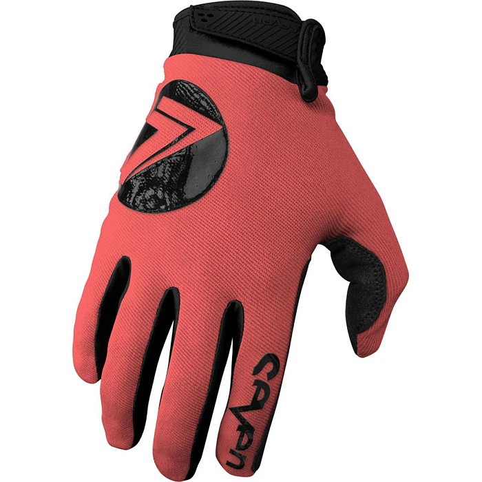 Seven Annex 7 Dot Flo Red мотоперчатки