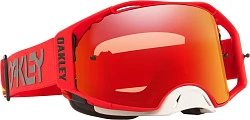 Oakley Airbrake Heritage Stripe Prizm мотоочки, красный, красная линза