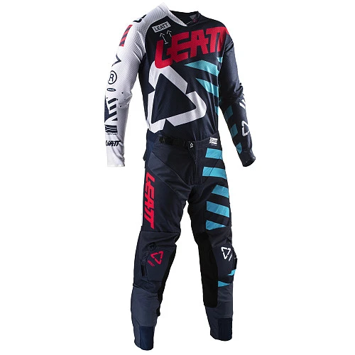 Leatt GPX 5.5 2019 комплект, черно-голубой