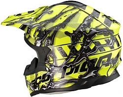 Scorpion VX-15 Air Oil шлем кроссовый, желто-черный