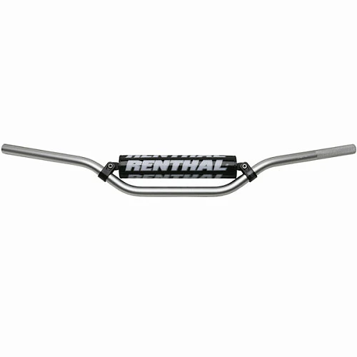 Renthal MX/Enduro руль кроссовый 7/8 (22мм), серебристый (971-08-SI)