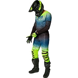 Fox Racing Airline Reepz Black/Yellow комплект