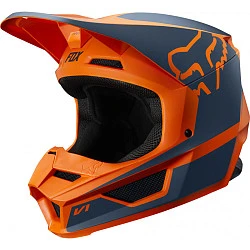 Fox Racing V1 Przm 2019 Orange шлем кроссовый