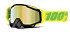 100% Racecraft Sour Patch/Mirror Gold Lens мотоочки, желто-зеленый, зеркальная золотистая линза