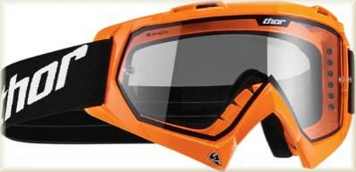Thor S14 Enemy Flo Org мотоочки, оранжево-черный