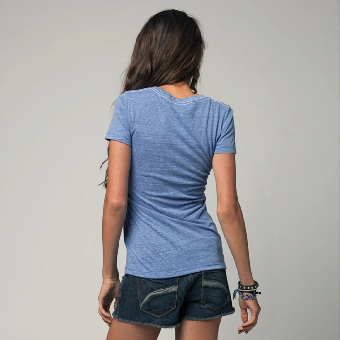 Fox Girls Wild Ride Crew Neck Tee футболка женская, синий