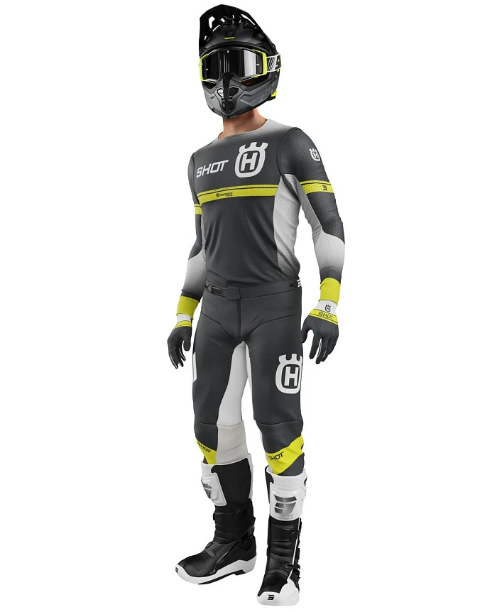 Shot Aerolite LE Husqvarna Black мотоштаны