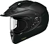 Shoei Hornet ADV Plain BLACK PinLock шлем эндуро, черный глянцевый