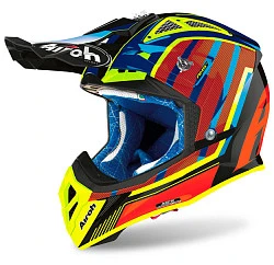 Airoh Aviator 2.3 Glow Chrome Orange шлем внедорожный