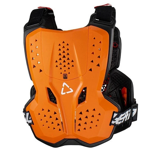Leatt Chest Protector 3.5 Junior Orange/Black панцирь без плеч подростковый, оранжево-черный