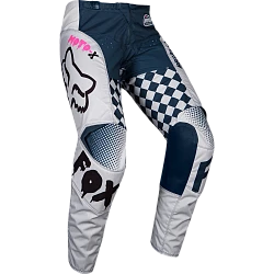 Fox Racing 180 Czar 2019 мотоштаны, сине-серый