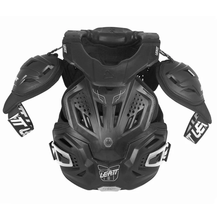 Leatt Fusion 3.0 панцирь+защита шеи, черный