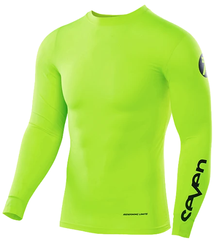 Seven Zero Compression Flo Yellow джерси