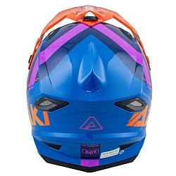 Ataki JK801 Valor шлем кроссовый, сине-оранжево-розовый