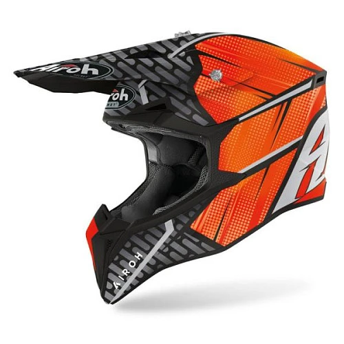 Airoh Wraap Idol Orange Matt шлем внедорожный