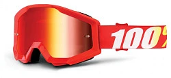 100% Strata Furnace Mirror Red Lens мотоочки