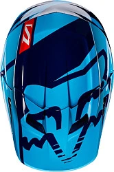 Fox Racing V1 Race 2017 шлем кроссовый, сине-голубой