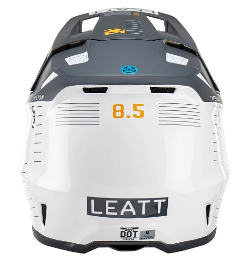 Leatt Kit Moto 8.5 V23 Metallic шлем кроссовый + Velocity 5.5 мотоочки