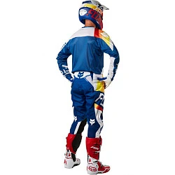 Fox Racing 360 Draftr 2018 джерси, бело-синий