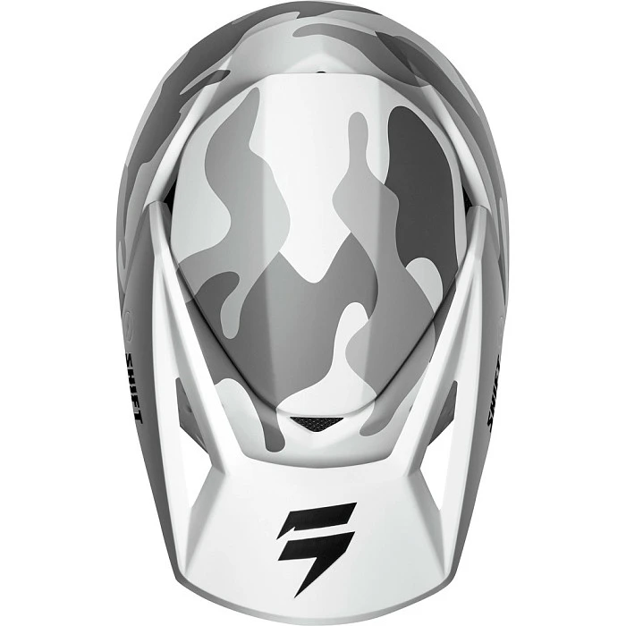 Shift White Camo White шлем кроссовый