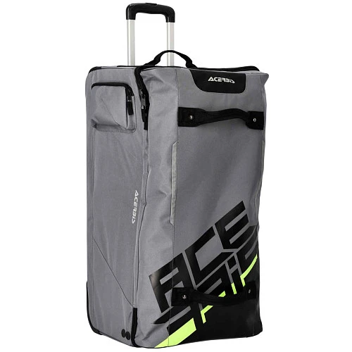 Acerbis Voyager Black/Yellow, сумка на колесах 105 L