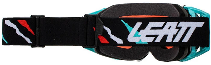 Leatt Velocity 5.5 Iriz Acid Tiger / Blue UC 26% мотоочки, двойная линза