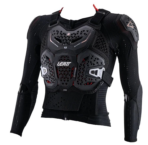 Leatt Body Protector 4.5 Hybrid Black моточерепаха женская, черный