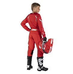Leatt 3.5 Ride Kit Junior 2026 Red комплект подростковый, мотоштаны + джерси, красный