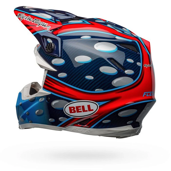 Bell Moto-9 Flex McGrath Replica Gloss Blue /Red /Black шлем кроссовый