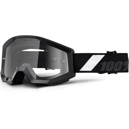 100% Strata Goliath Clear Lens мотоочки, черный