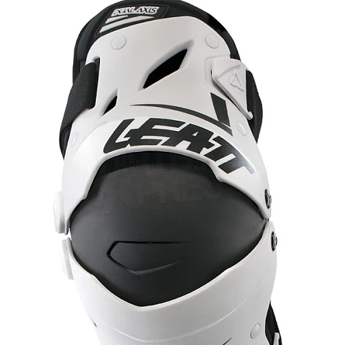 Leatt Dual Axis шарнирные наколенники, белый