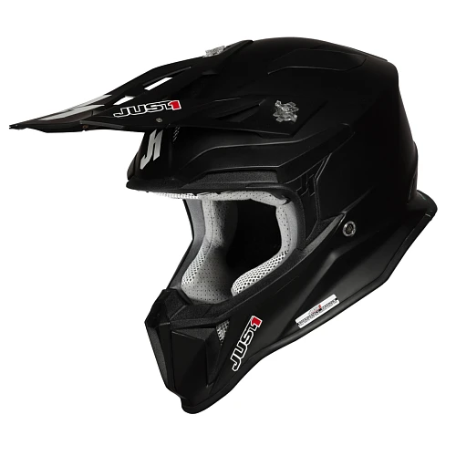 Just1 J18 Solid Matt Black шлем кроссовый