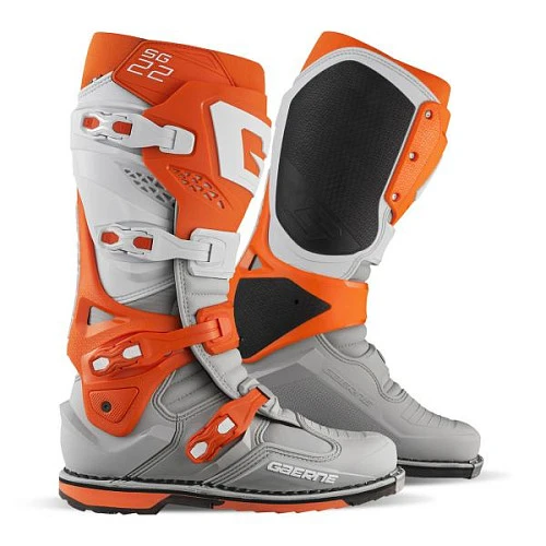 Gaerne SG22 Orange/White/Grey мотоботы кроссовые