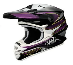 Shoei VFX-W Sear TC-11 шлем кроссовый, фиолетовый