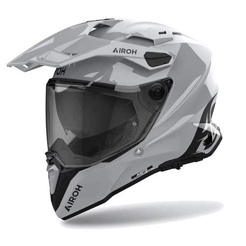 Airoh Commander 2 Cement Grey шлем эндуро, серый